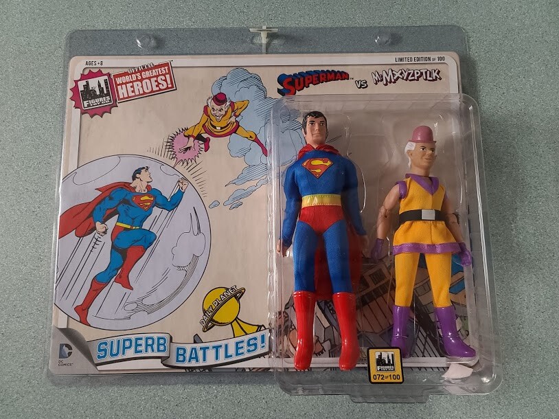 World's Greatest Heroes SUPERMAN VS MR MXYZPTLK Limited Edition 72