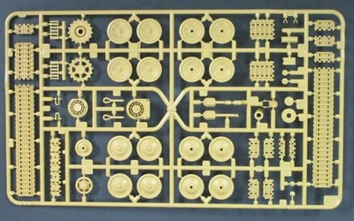 Tamiya 1/48th Scale Jagdpanther Late Parts Tree A from Kit No. 32522
