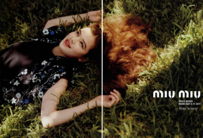 miumiu 2011秋冬 Lookbook ブルース・ウェーバー 2011 Miu Miu