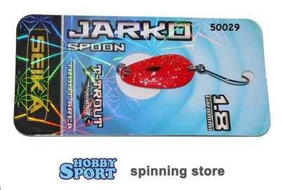 JARKO SPOON SEIKA 1,8 GR col. ROSSO 50029 TUBERTINI  TROUT AREA SPINNING