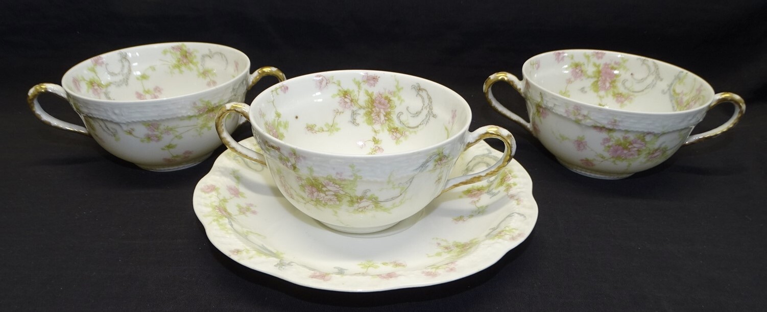 haviland-the-princess-schleiger-57b-limoges-france-3-bouillon-cups-and-1-saucer