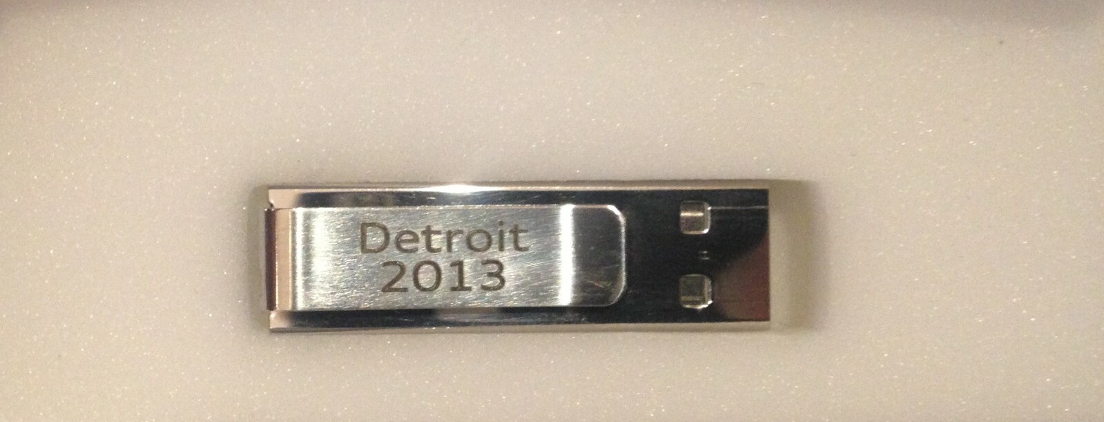 Audi 2013 NAIAS Detroit Auto Show Electronic Press Kit / USB Drive 4 Gig