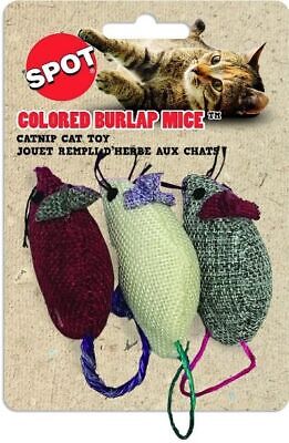 Cat, Spot Spotnips Colored Catnip Assorted Toys (3 Pack)