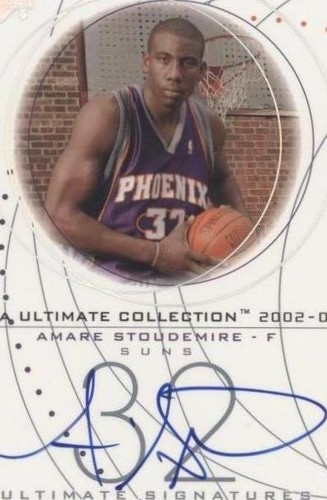 2002-03 Upper Deck Ultimate Collection - Amar'e Stoudemire #AS-S