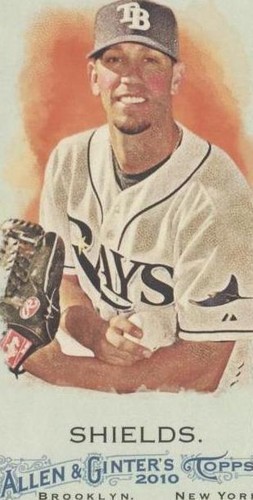 2010 Topps Allen & Ginter's - James Shields #217