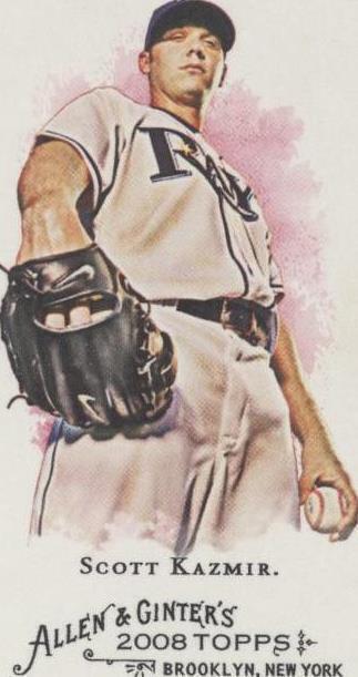 2008 Topps Allen & Ginter's - Scott Kazmir #146