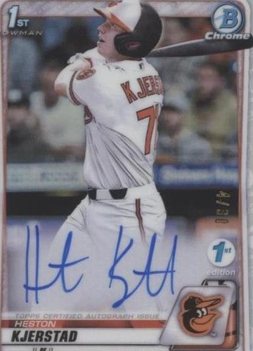 2020 Bowman Draft 1st Edition - Heston Kjerstad #TOC-HK