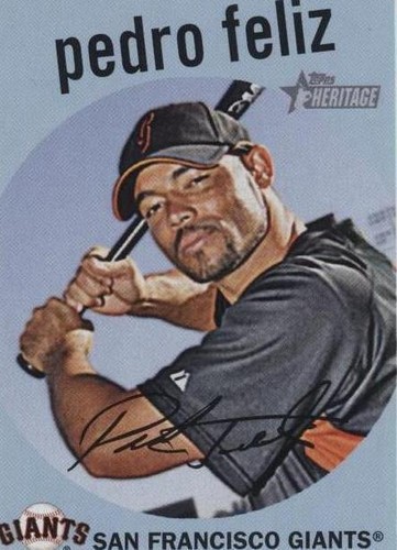 2008 Topps Heritage - Pedro Feliz #459