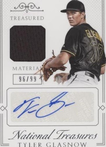 2015 Panini National Treasures - Tyler Glasnow #84