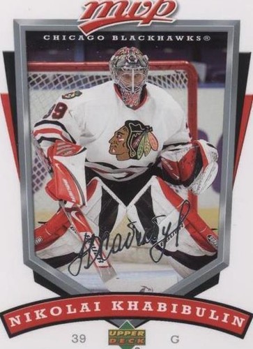 2006-07 Upper Deck MVP - Nikolai Khabibulin #61