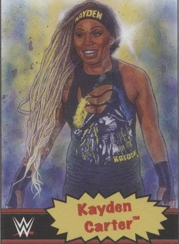 2021 Topps WWE Living Set - Kayden Carter #47