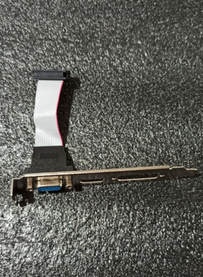 Dell Lenovo HP PCI Bracket Video Graphics Card DVI HDMI Port W/VGA cable Female
