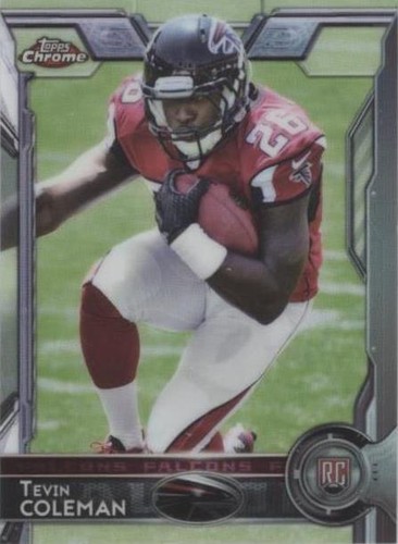 2015 Topps Chrome Mini Tevin Coleman #121
