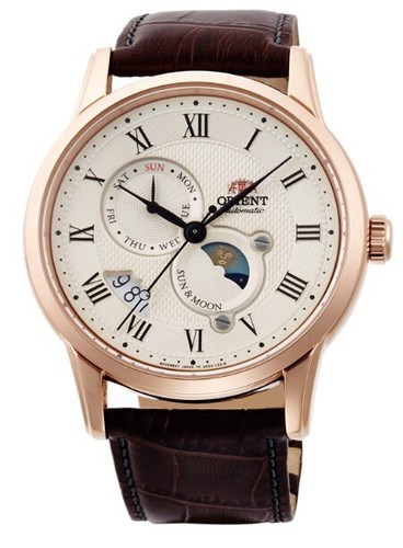 Pre-owned Orient Rn-ak0001s Classic Sun & Moon Made In Japan