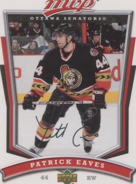 2007-08 Upper Deck MVP - Patrick Eaves #256