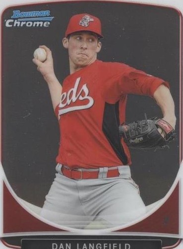 2013 Bowman Chrome - Dan Langfield #BCP124