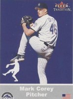 2002 Fleer Tradition Update - Mark Corey #U42