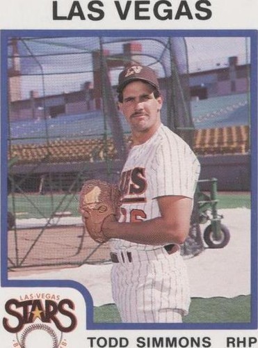 1987 ProCards Minor League - Todd Simmons #116