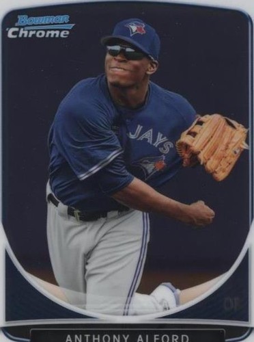 2013 Bowman Chrome - Anthony Alford #BCP208