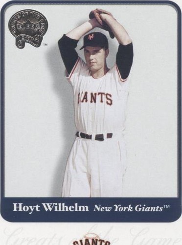 2001 Fleer Greats of the Game - Hoyt Wilhelm #69