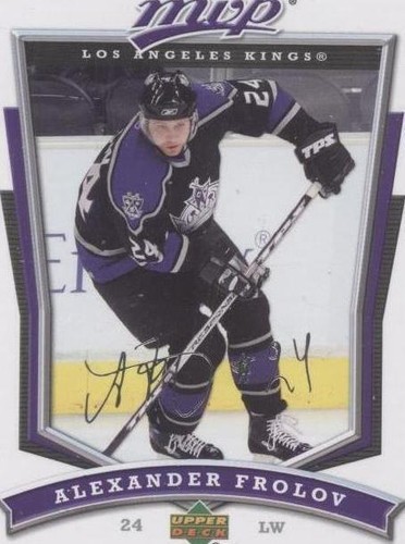 2007-08 Upper Deck MVP - Alex Frolov #150