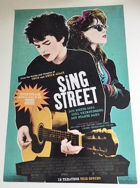 Sing Street - 13"x19.5 D/s Original Promo Movie Poster  2016 Irish 80