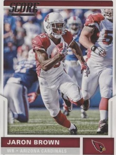 2017 Score Jaron Brown #76