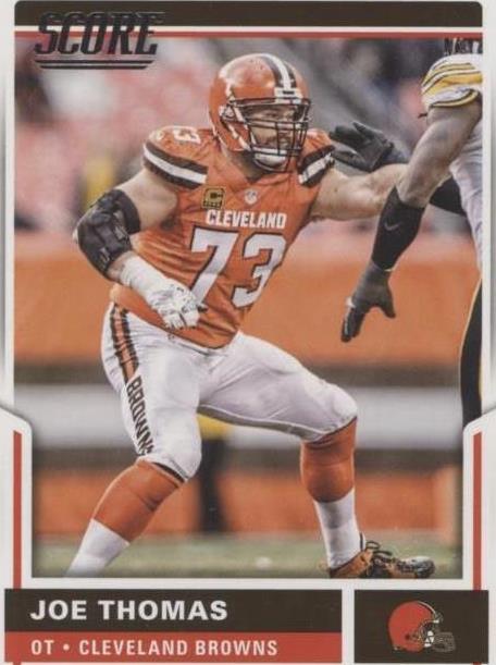2017 Score Joe Thomas #72
