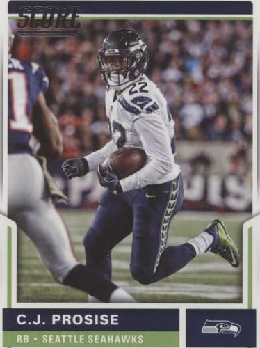 2017 Score C.J. Prosise #280