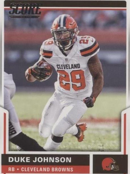 2017 Score Duke Johnson #313
