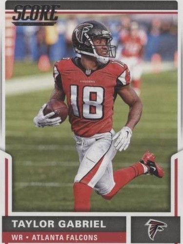 2017 Score Taylor Gabriel #123