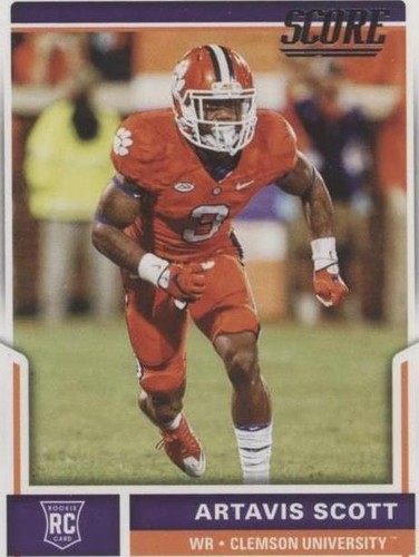 2017 Score Artavis Scott #434