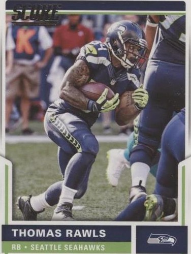 2017 Score Thomas Rawls #29