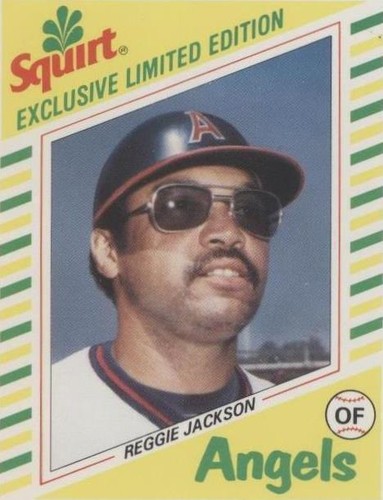 1982 Topps Squirt - Reggie Jackson #5
