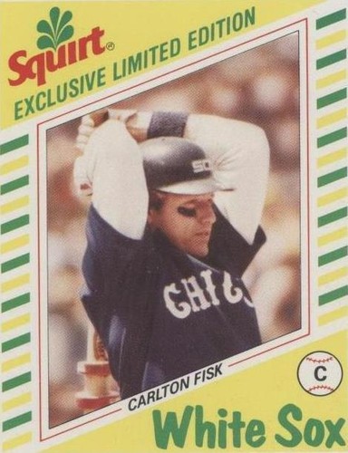 1982 Topps Squirt - Carlton Fisk #8