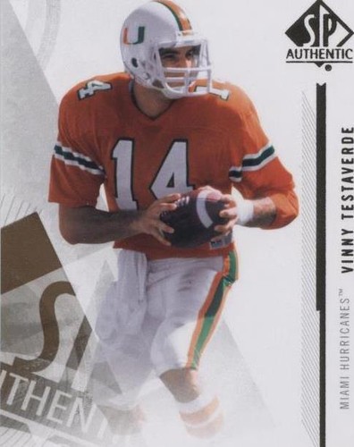 2013 SP Authentic Vinny Testaverde #137