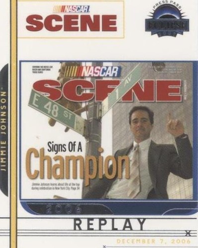 2007 Press Pass Eclipse - Jimmie Johnson #72