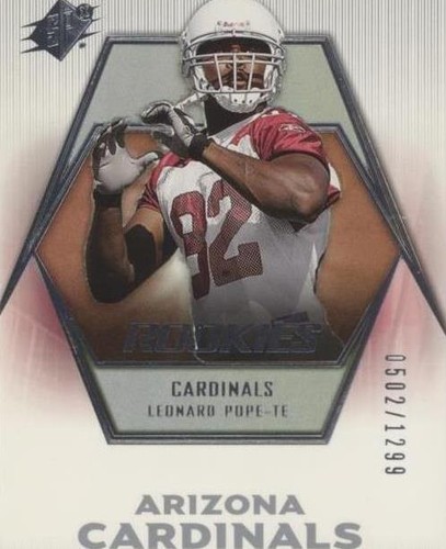 2006 SPx Leonard Pope #163