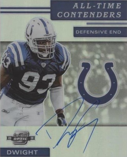 2019 Panini Contenders Optic Dwight Freeney #ATC-DF