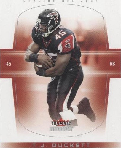 2004 Fleer Genuine T.J. Duckett #61