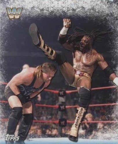 2017 Topps WWE Then Now Forever - Booker T #F-23