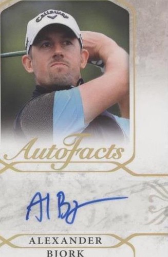 2021 Upper Deck Artifacts - Alexander Bjork #A-AB