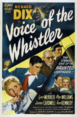 THE WHISTLER .. DVD SET 8 B&W Mystery Movies in DVD case 1944 to 1948