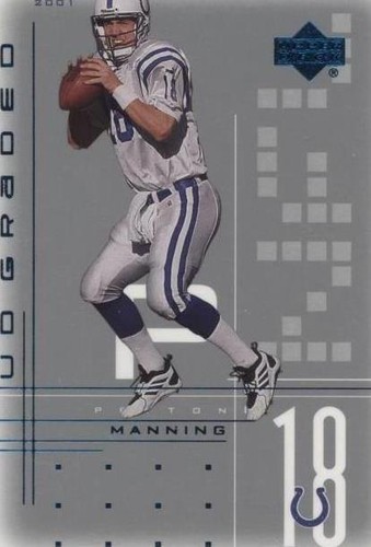 2001 UD Graded Peyton Manning #15