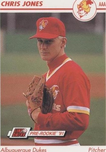 1991 Line Drive Pre-Rookie - Chris Jones #11