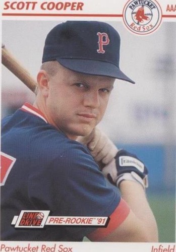 1991 Line Drive Pre-Rookie - Scott Cooper #354