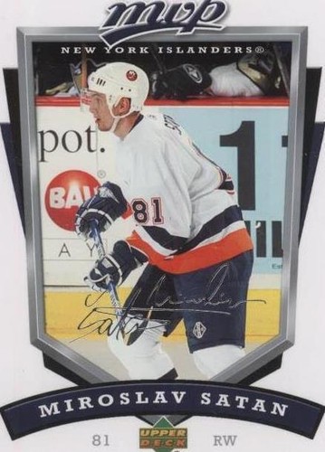 2006-07 Upper Deck MVP - Miroslav Satan #181
