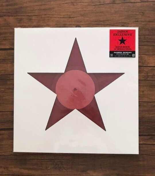 日本限定Blackstar DAVID BOWIEレコードJapan Red DAVID BOWIE / BLACK STAR JAPAN ONLY ISSUE 12