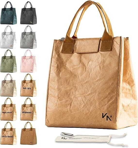 Tote For Fashionable Women Preppy Lunch Box