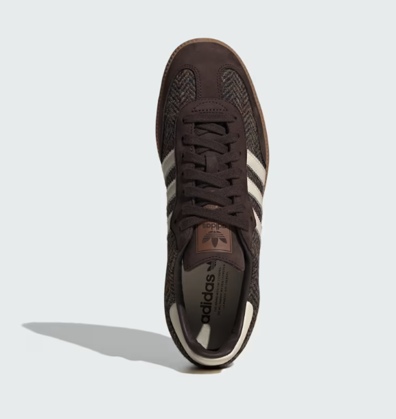 ADIDAS ORIGINALS ADIDAS SAMBA OG DARK BROWN CREAM WHITE ID1450